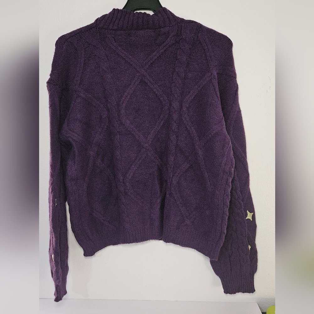 Taylor Swift Speak Now NWOT Taylor’s Version Cardigan purple size xs/sm XS/SM - Picture 8 of 11